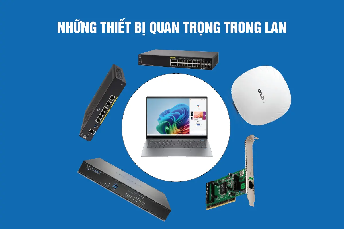 Có Những Thiết Bị Kết Nối Mạng LAN Nào?