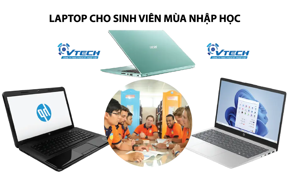 Laptop cho sinh viên mùa nhập học