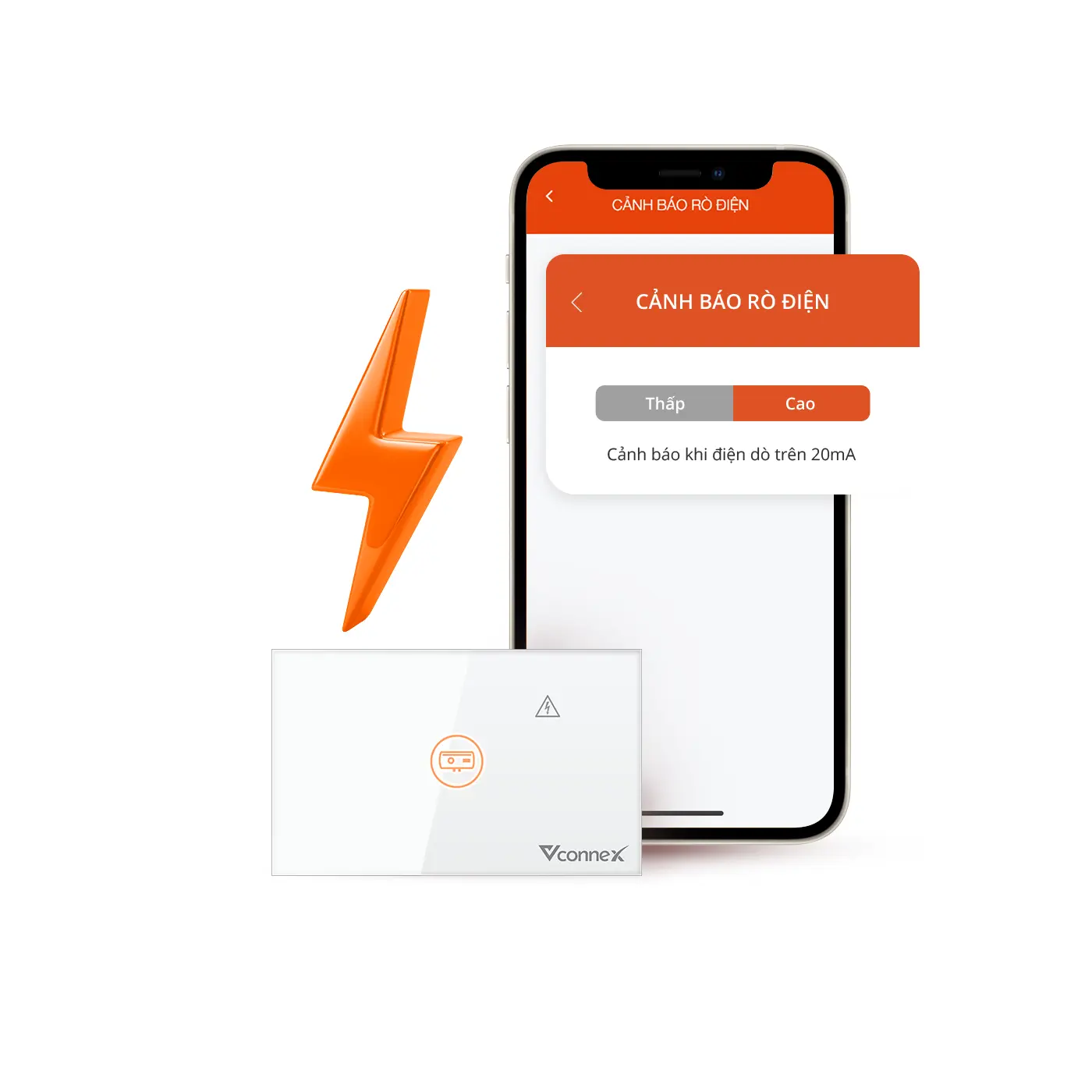 Cảnh báo rò điện