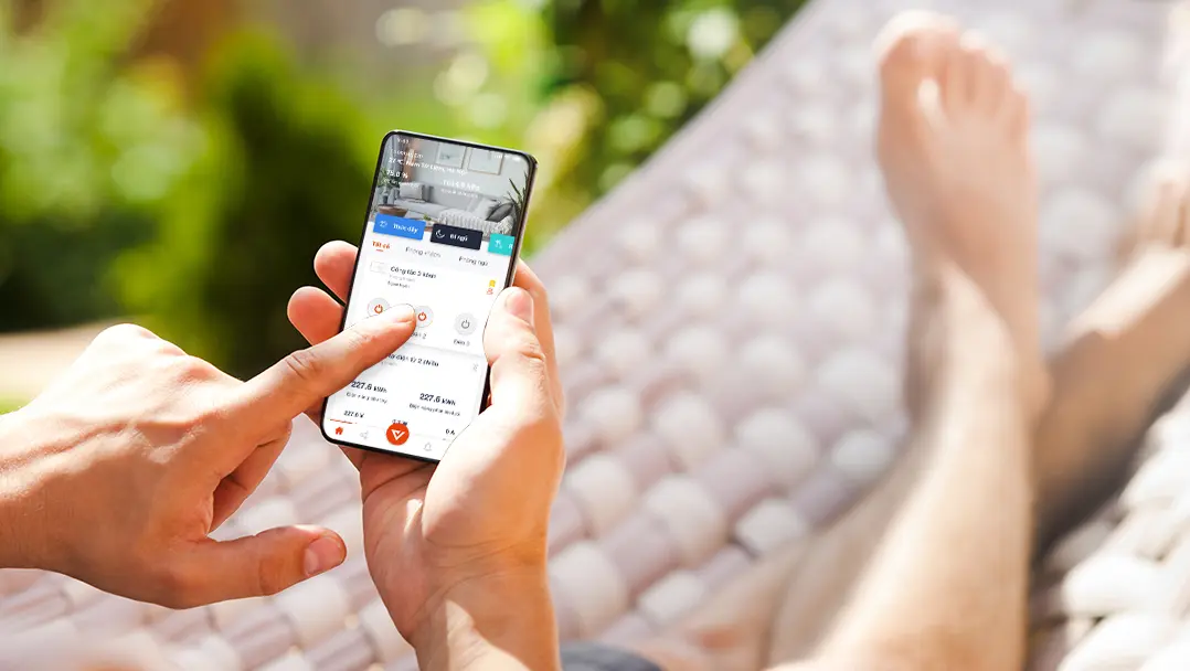 Dễ dàng điều khiển quá App