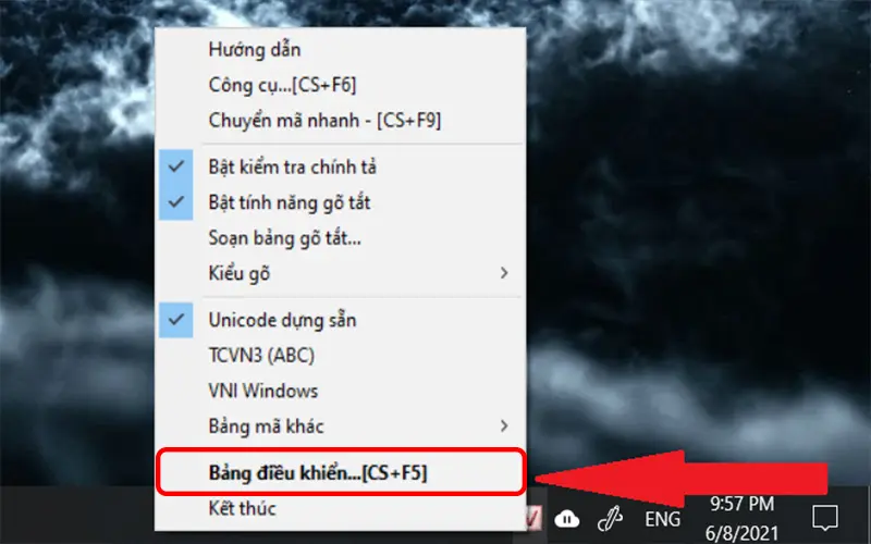 Do chế độ kiểm tra chính tả, gõ tắt