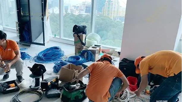 Khi thi công mạng LAN không chỉ là kéo dây và lắp thiết bị