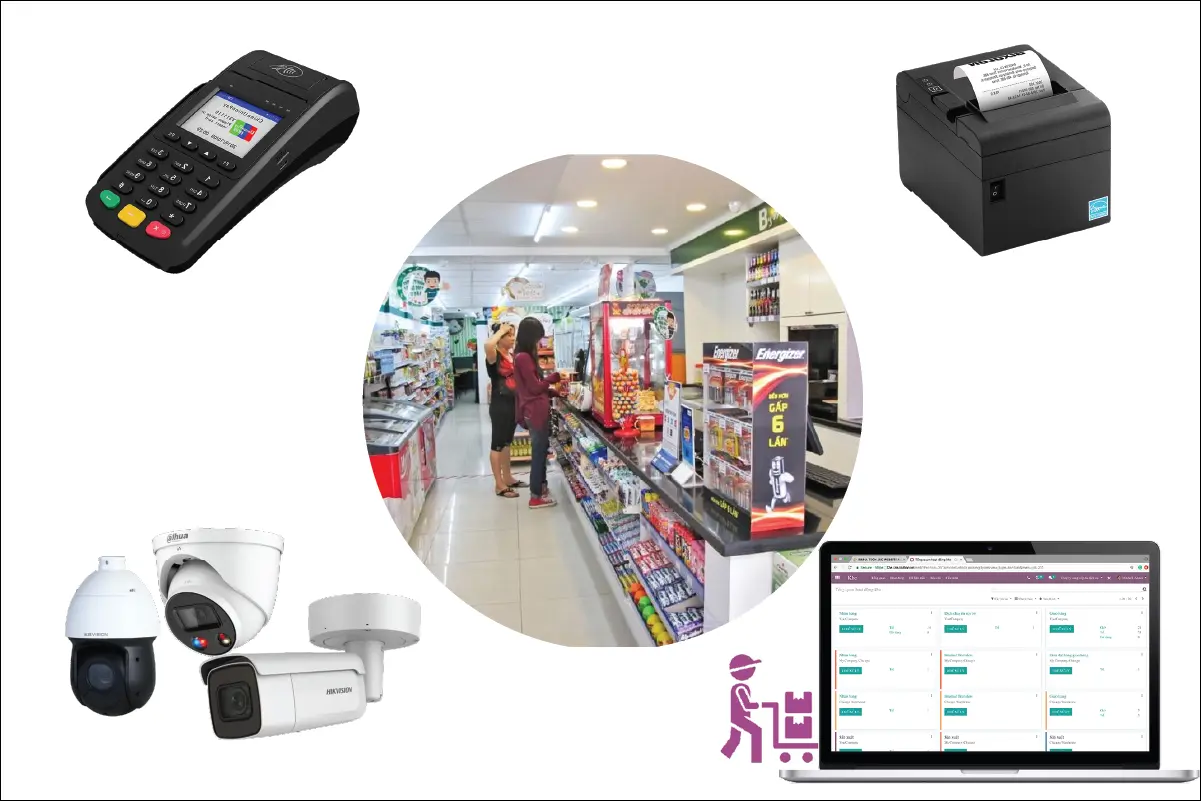 Tại sao siêu thị mini cần hệ thống mạng LAN chuyên nghiệp?