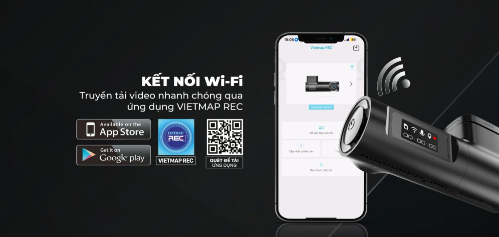 Truyền tải video nhanh chóng - Kết nối wifi dễ dàng