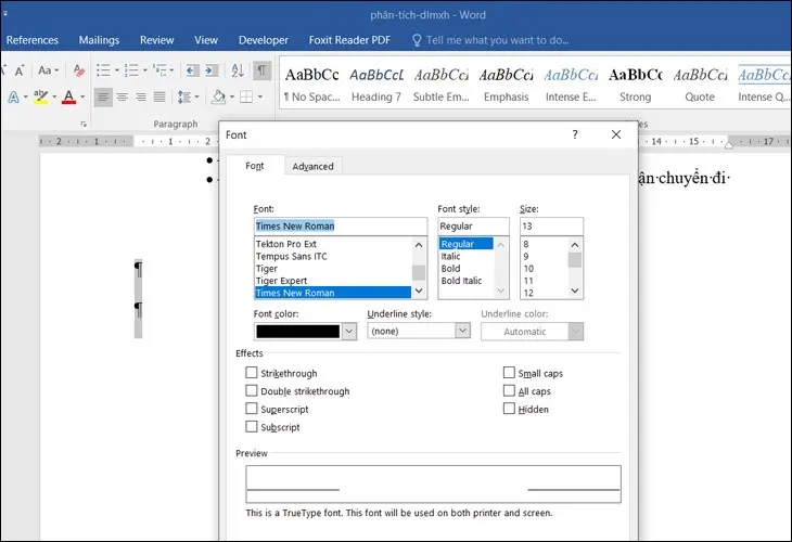 Xóa trang bất kỳ trong Word bước 2