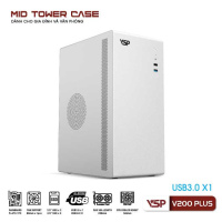 Vỏ Case Máy Tính VSP V200 Plus - Trắng