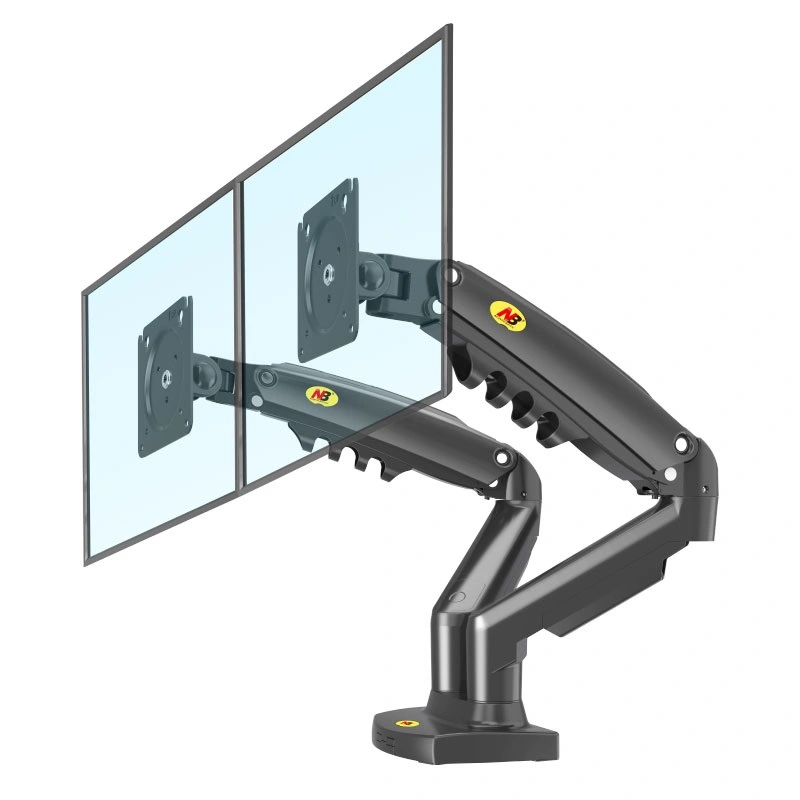 F160 - Giá treo gắn bàn 2 LCD F160 (17 - 27 )