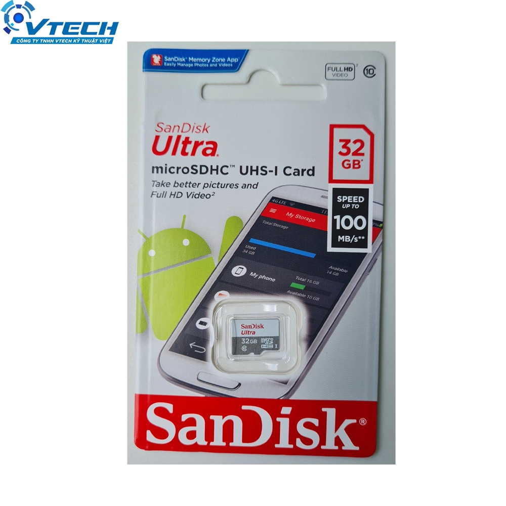 32SANDISK - Thẻ nhớ 32GB Sandisk - 2