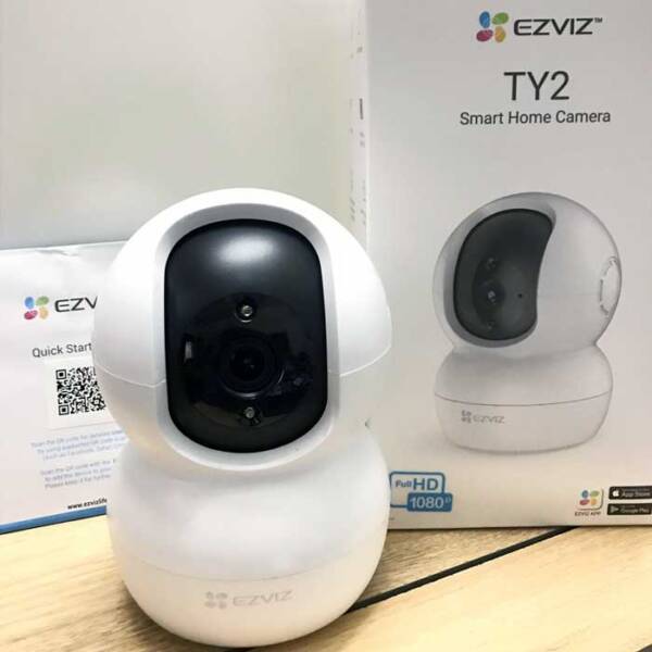 7626 - Camera Ezviz TY2 Wifi Quay quét kết nối thông minh - 2