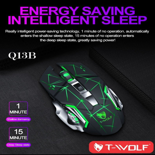 Q13B - Chuột Bluetooth Wireless T-Wolf Q13B - 4