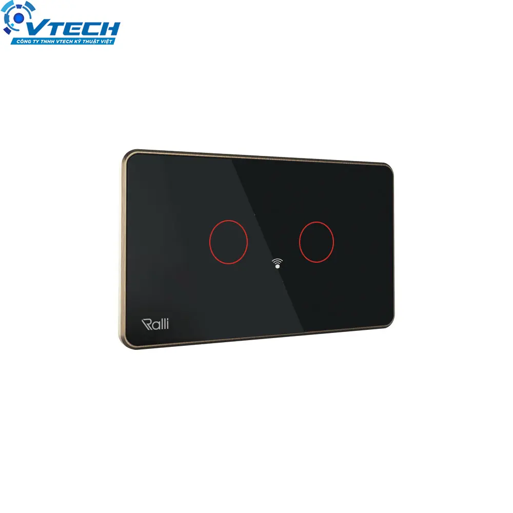 CTCU.WF CN.01T - Công tắc Cảm ứng thông minh chữ nhật kết nối wifi 1 nút bấm - 2