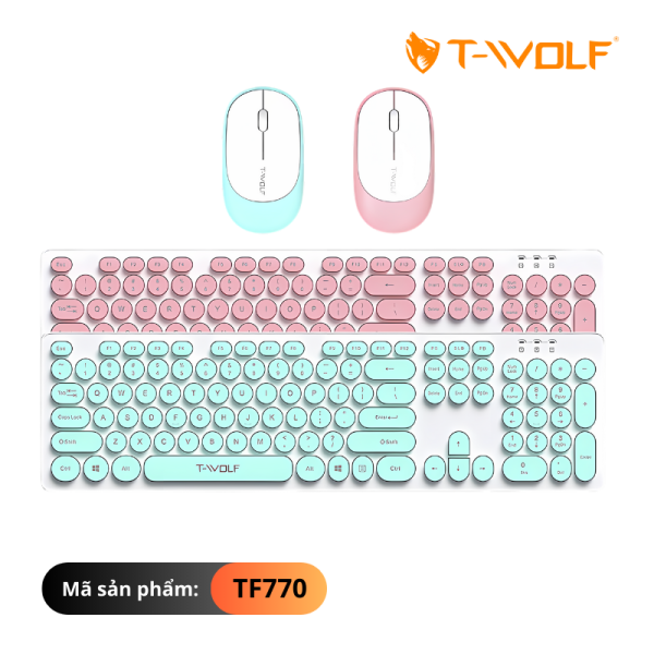 TF770 - Bộ bàn phím chuột không dây T-Wolf TF770 - 7