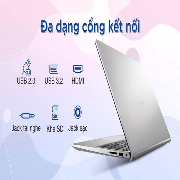 N5I5052W1 - Laptop Dell Inspiron 3520 N5I5052W1 (i5 1235U 16GB 512GB SSD 15.6 inch FHD Win 11 Office Silver 1Y) - 3