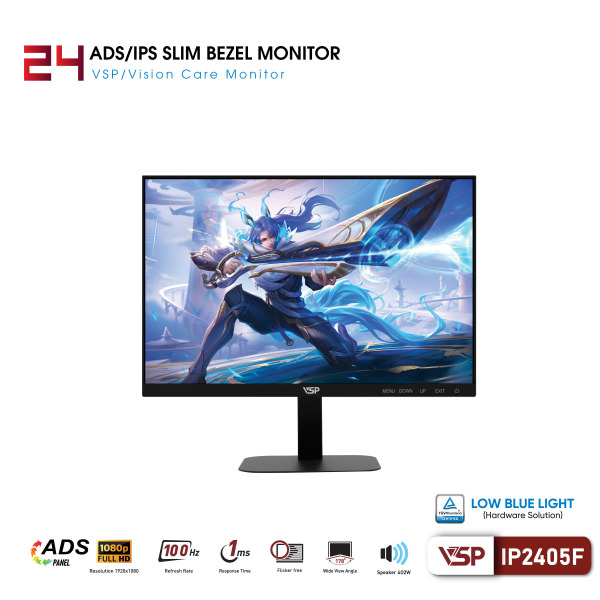 IP2405F - Màn hình văn phòng VSP IP2405F (24inch FHD 100Hz 1ms) - 2