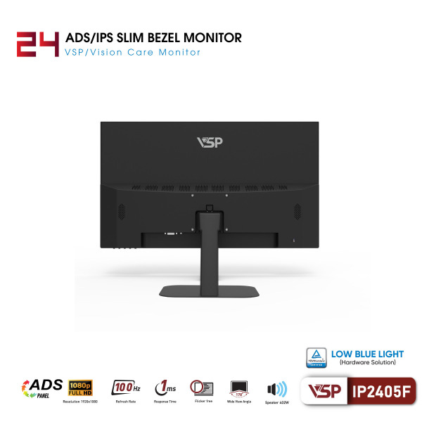 IP2405F - Màn hình văn phòng VSP IP2405F (24inch FHD 100Hz 1ms) - 4