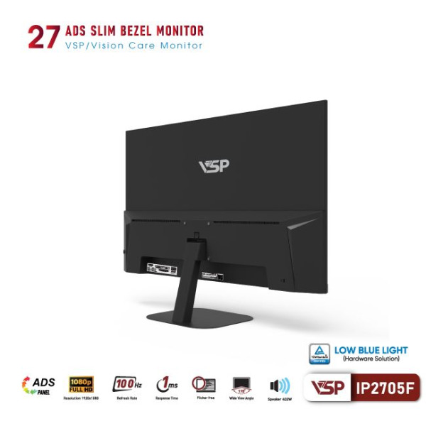 IP2705F - Màn hình máy tính văn phòng IP2705F - ADS IPS - 100Hz - 4