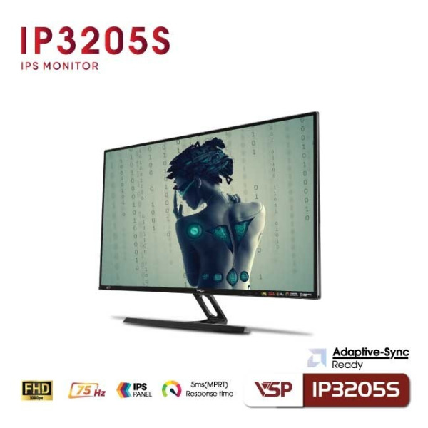 IP3205S - Màn hình VSP IPS Thinking IP3205S (32inch | FHD | IPS | 75Hz | 5ms) - Đen - 4