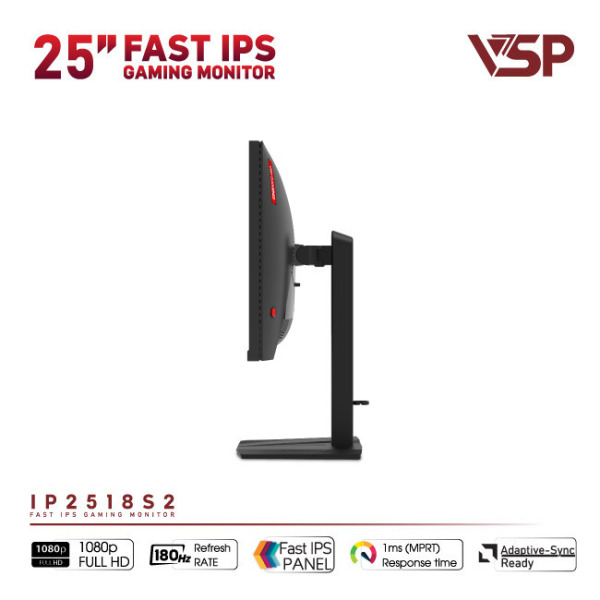 IP2518S2 - Màn hình VSP Gaming IP2518S2 (25inch Fast IPS FHD 180Hz 1ms FreeSync Adaptive-Sync) - 3