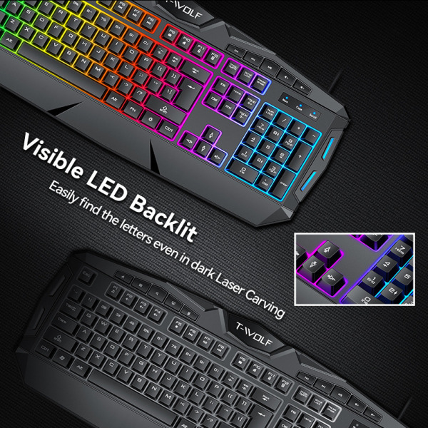 TF390 GAMING - Combo Keyboard + Mouse T-Wolf TF390 Gaming - 3