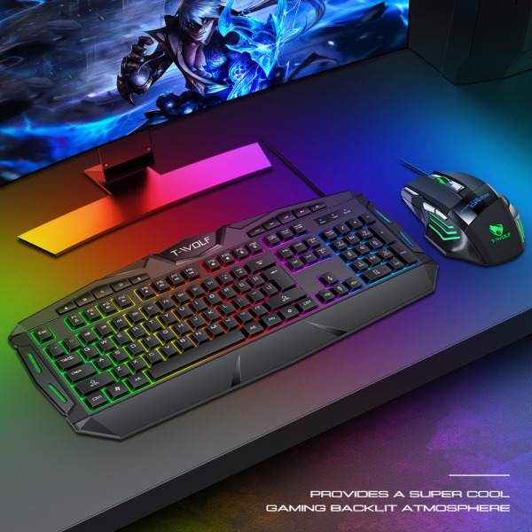 TF390 GAMING - Combo Keyboard + Mouse T-Wolf TF390 Gaming - 6