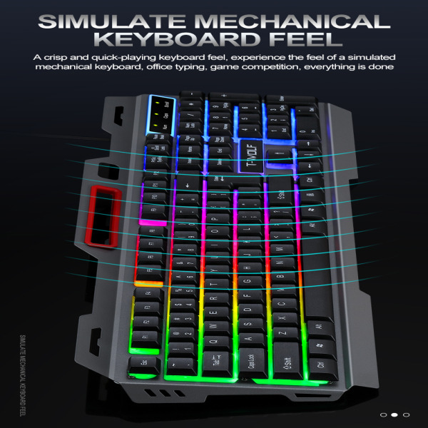 TF600 - Combo Keyboard + Mouse T-Wolf TF600 Gaming - 4