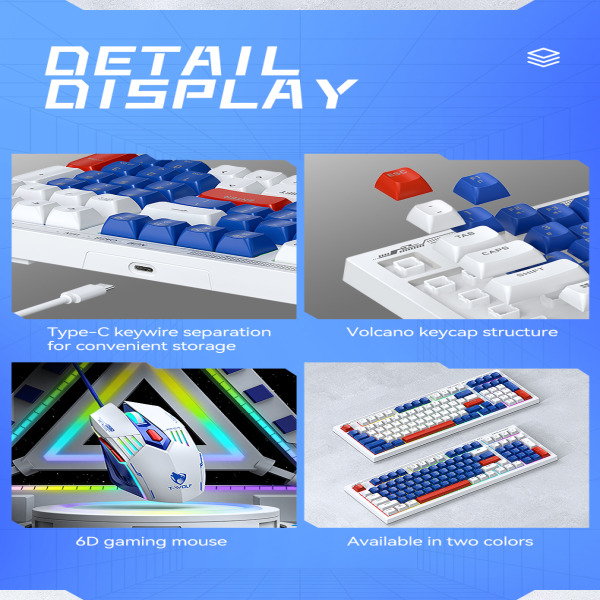 TF610 - Bộ bàn phím & chuột T-WOLF TF610 - 3