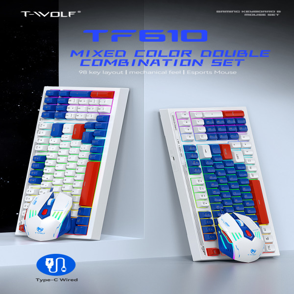 TF610 - Bộ bàn phím & chuột T-WOLF TF610 - 2