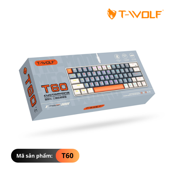 T60 - Bàn phím cơ T-Wolf T60 Blue Switch - 9