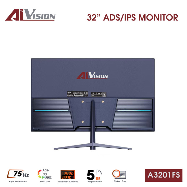 A3201FS - Màn hình máy tính văn phòng AiVision A3201FS (31.5inch ADS-IPS FHD 75hz 5ms) - (Đen, trắng) - 3