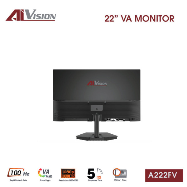 A222FV - Màn hình văn phòng AiVision A222FV (22inch VA FHD 100Hz 5ms) - 2