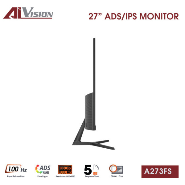 A273FS - Màn hình văn phòng AiVision A273FS (27inch FHD 100Hz 5ms) - 4
