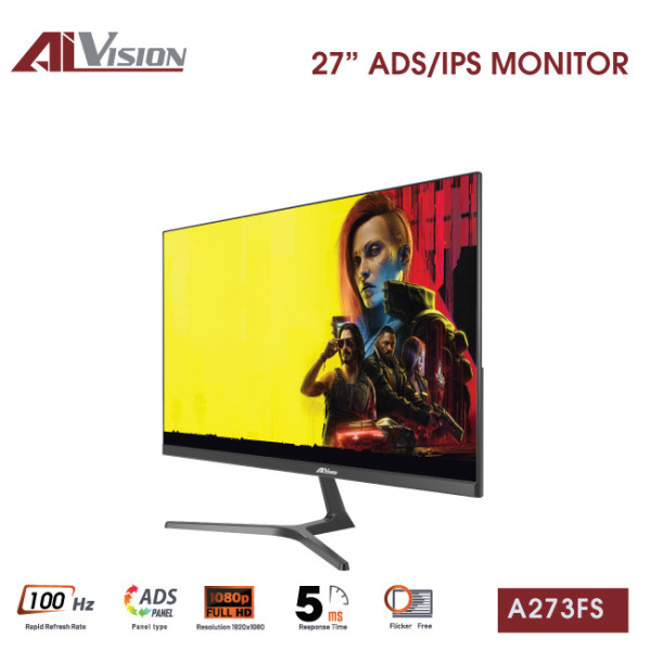 A273FS - Màn hình văn phòng AiVision A273FS (27inch FHD 100Hz 5ms) - 6