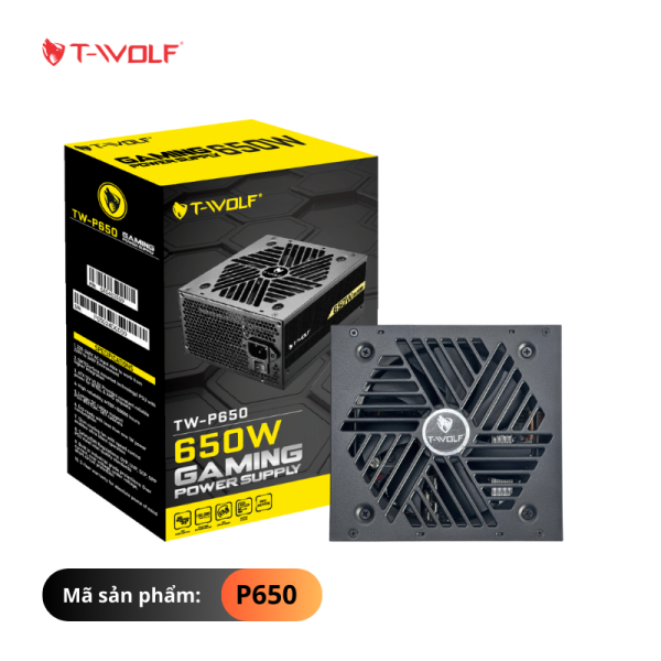 TW-P650 - Nguồn CST T-WOLF TW-P650 (650W) 80 Plus Chính hãng - 8