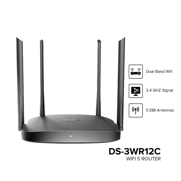 DS-3WR12C - Router Wifi thông minh 2 băng tần DS-3WR12C - 2