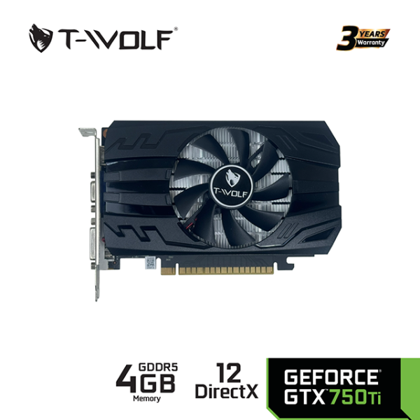 686877545- TW-GTX750 - VGA T-WOLF TW-GTX750Ti 4G D5 (GTX750Ti 4GB GDDR5 128bit HDMI-VGA-DVI 1Fan) - 3