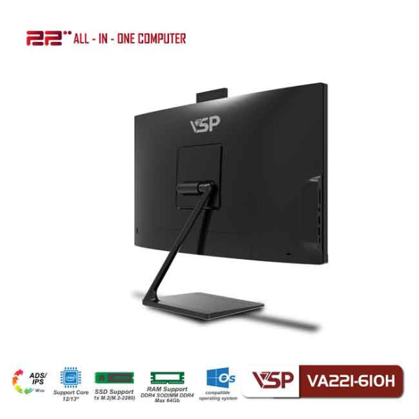 VA221-610H - Máy tính để bàn VSP All in One VA221-610H (21.45 FHD 60Hz) - 3