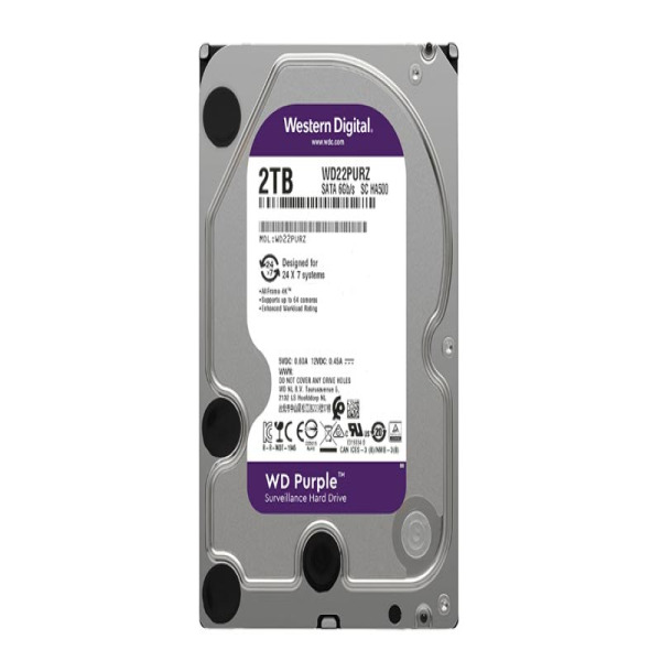 WD23PURZ - Ổ cứng HDD giám sát WD Purple 2TB WD23PURZ - 2