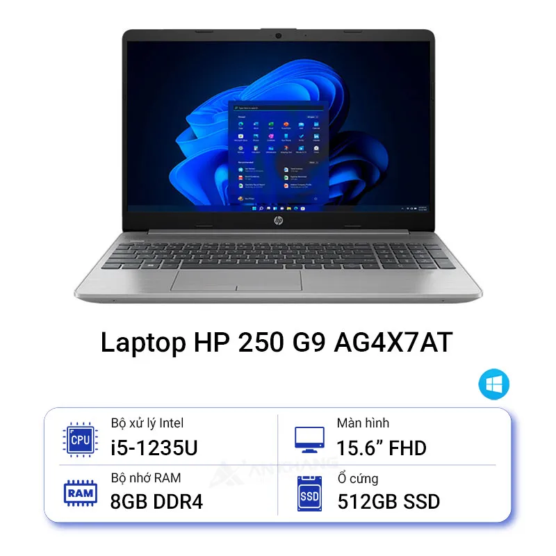 AG4X7AT - Laptop HP 250 G9 AG4X7AT I5-1235U