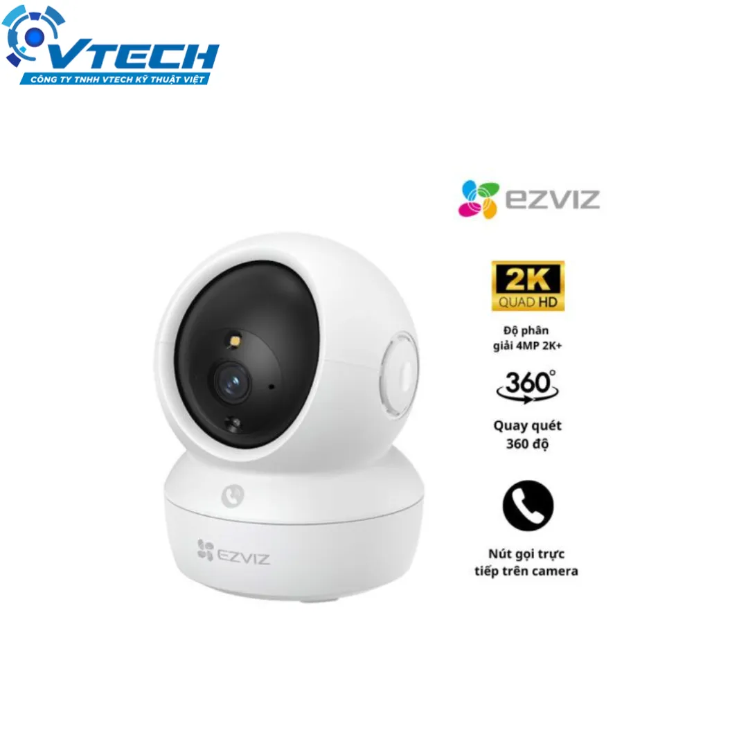 Camera wifi không dây Ezviz H6C 4MP 2K