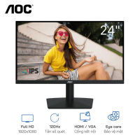 24B15H3 - Màn Hình AOC 24B15H3 (23.8 inch - FHD - IPS - 120Hz - 1ms)