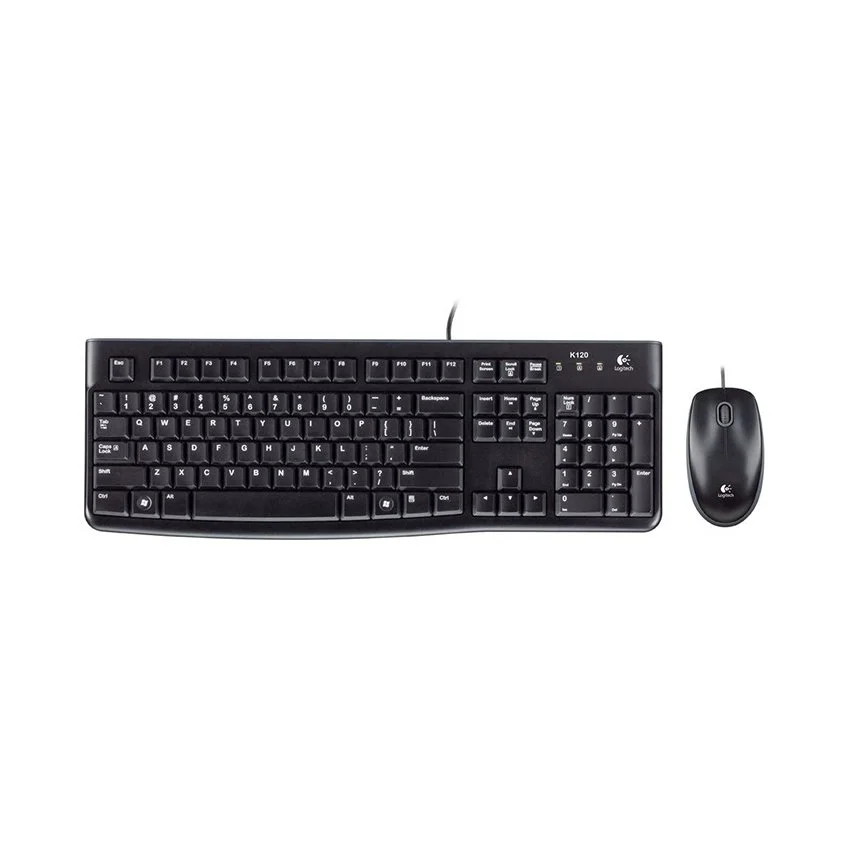 Bộ bàn phím chuột Logitech MK120 +Lót chuột Logitech