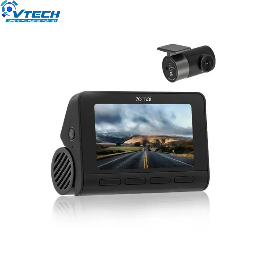 Camera Hành Trình ghi hình trước và sau 70MAI A800S