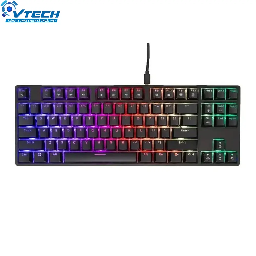 Bàn Phím Cơ Gaming Fuhlen D87s RGB