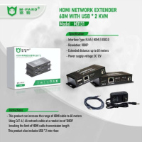 MD131 - Bộ Nối Dài HDMI 60m to LAN + 2 USB M-PARD MD131