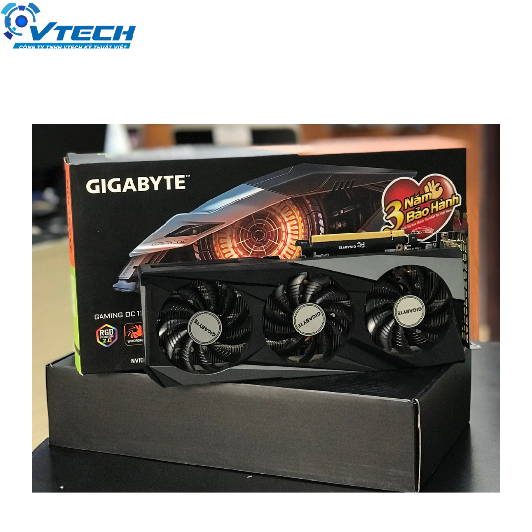 Card màn hình Gigabyte GeForce RTX 3060 WINDFORCE OC 12GB (N3060WF2OC -12GD)