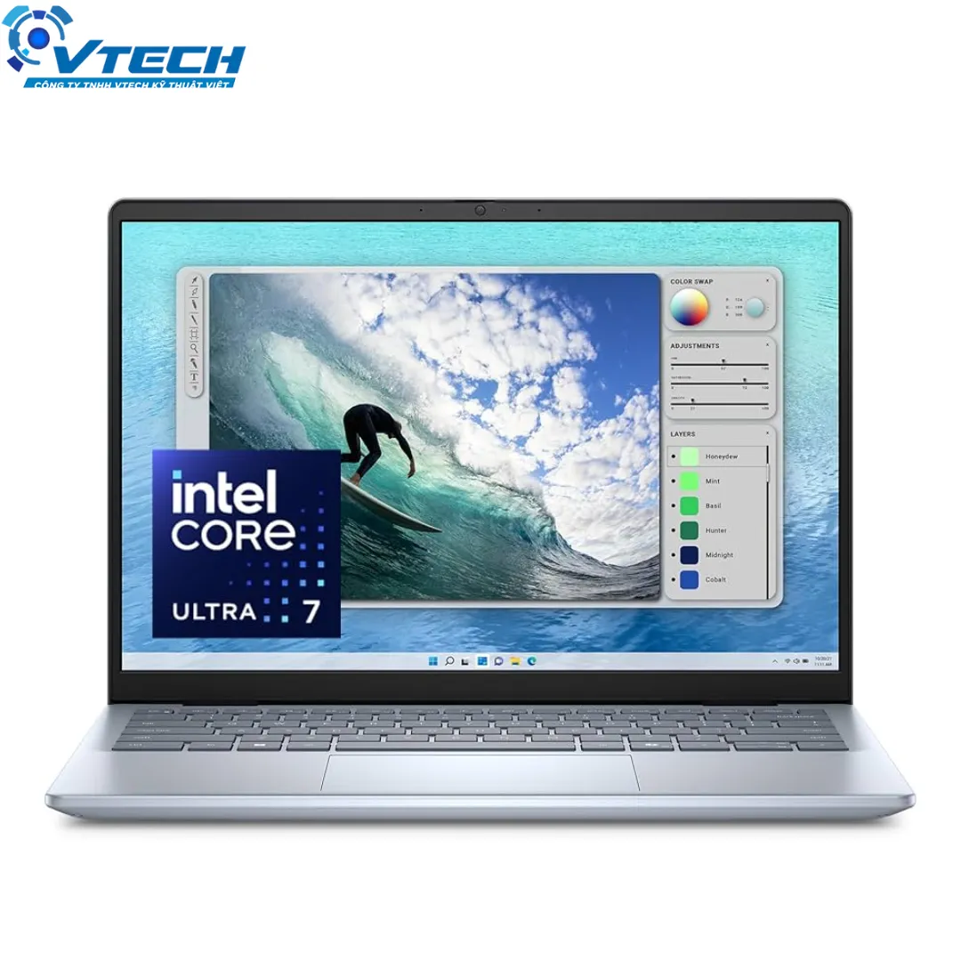 Laptop Dell Inspiron 14 5440 7-150U/ 16GB/ 1TB SSD/ MX570A 2GB/ 14INCH 2.2K/ Win 11 home/Office HS21/ICE BLUE/ 71034770