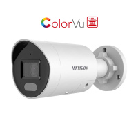 Camera IP thân trụ Colorvu Hikvision DS-2CD2047G2-LU/SL 4MP, tích hợp mic thu âm