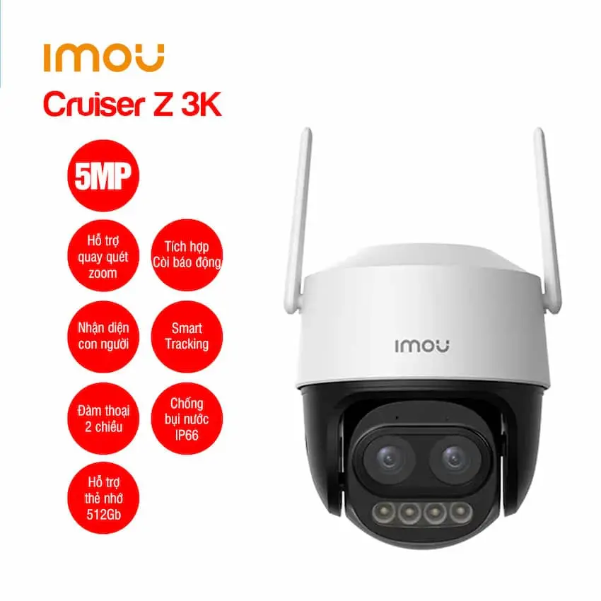 Camera IMOU IPC-S7DP-5M0WEZ 5MP(3K)