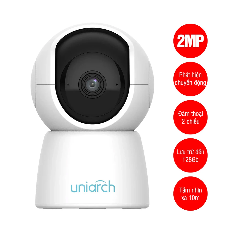 UHO-S2E - Camera IP WIFI thân 2MP UNIARCH UHO-S2E