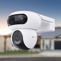 Camera 2 mắt ngoài trời Ezviz H90 (4MP+4MP)